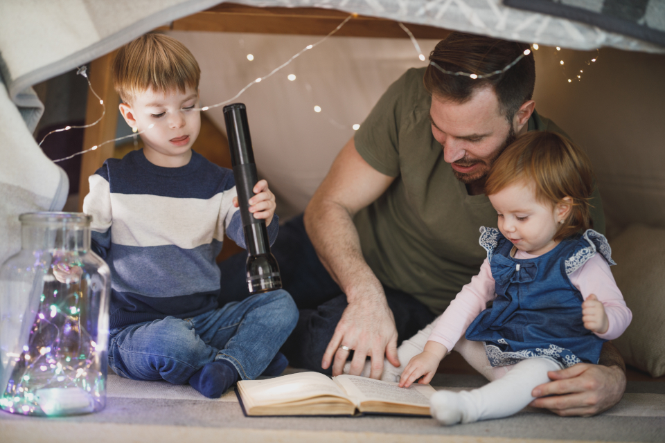 Riverbend Public Library Branch G3 — children storytime reading