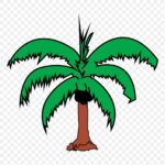 Sahara Nights Lounge And Grill Logo — desert palm logo